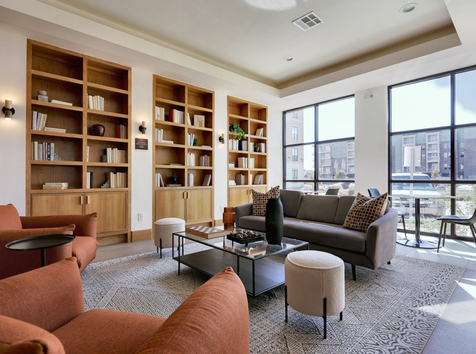 A library lounge, edited by VeraPix